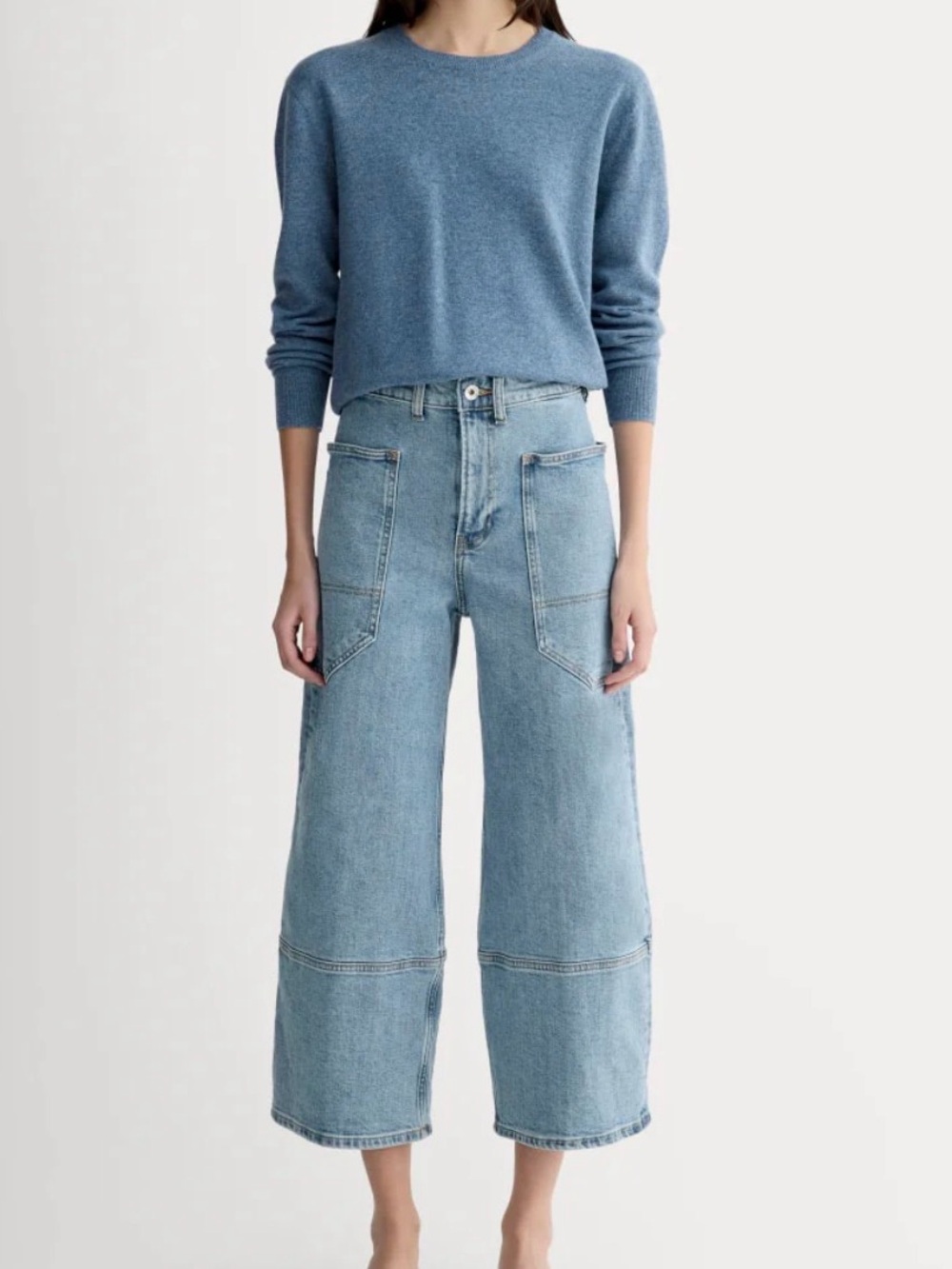 Everlane Way High Gardener Cropped Jean